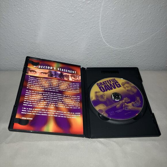 Dvd Used Grateful Dawg Columbia Grateful Dead Jerry Garcia David Grisman Dawg - Picture 4 of 5